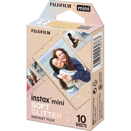 FUJIFILM INSTAX MINI GLOSSY Soft Glitter (10/PK)