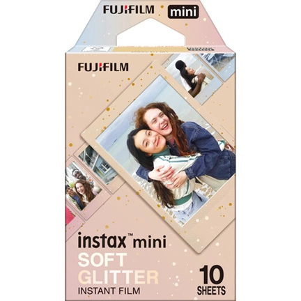 FUJIFILM INSTAX MINI GLOSSY Soft Glitter (10/PK)