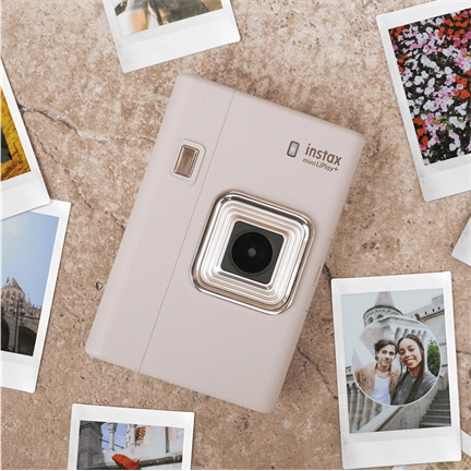 FUJIFILM INSTAX MINI LIPLAY+ SAND BEIGE