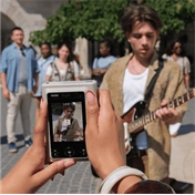 FUJIFILM INSTAX MINI LIPLAY+ SAND BEIGE