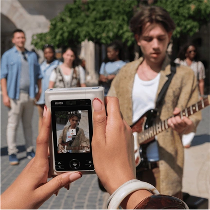 FUJIFILM INSTAX MINI LIPLAY+ SAND BEIGE