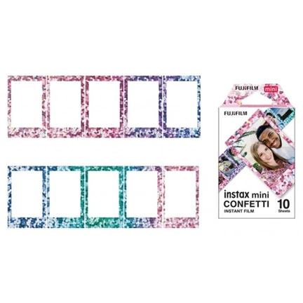 FUJIFILM Instax Mini Film "Confetti" (10lap)