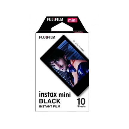 FUJIFILM Instax Mini Film Glossy "Black Frame" (10lap)