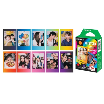 FUJIFILM Instax Mini Film Glossy "Rainbow" (10lap)
