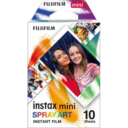 FUJIFILM Instax Mini Film Glossy "Spray Art" (10lap)