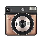 FUJIFILM Instax SQ6 BLUSH GOLD + 2X10KÉP FILM + TOK + ALBUM + PLEXI KERET