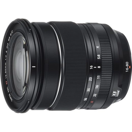 FUJIFILM XF16-80mm f/4 R OIS WR objektív fekete FUJIFILM XF16-80mm f/4 R OIS WR objektív fekete