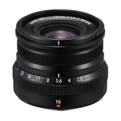 FUJIFILM XF16mm F/2.8 R WR Fekete objektív
