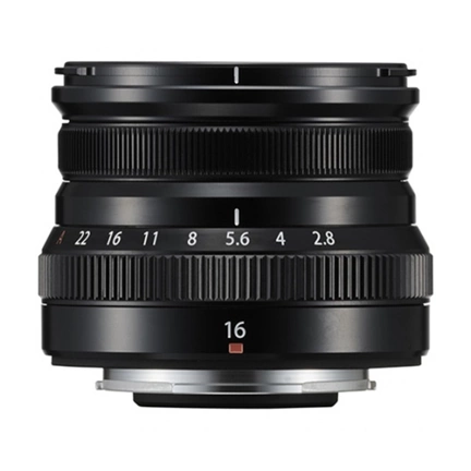FUJIFILM XF16mm F/2.8 R WR Fekete objektív