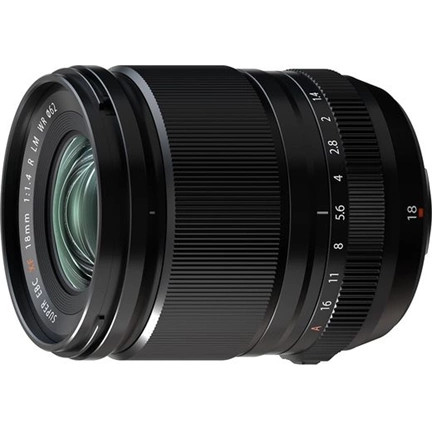 FUJIFILM XF18mm F/1.4 R LM WR Fekete objektív FUJIFILM XF18mm F/1.4 R LM WR Fekete objektív