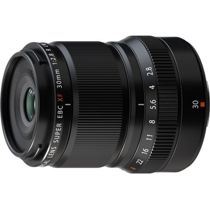 FUJIFILM XF30mm f/2.8 R LM WR Macro Fekete objektív FUJIFILM XF30mm f/2.8 R LM WR Macro Fekete objektív