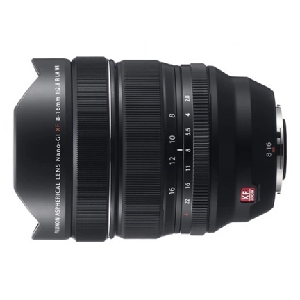 FUJIFILM XF8-16mm f/2.8 R LM WR Fekete objektív FUJIFILM XF8-16mm f/2.8 R LM WR Fekete objektív