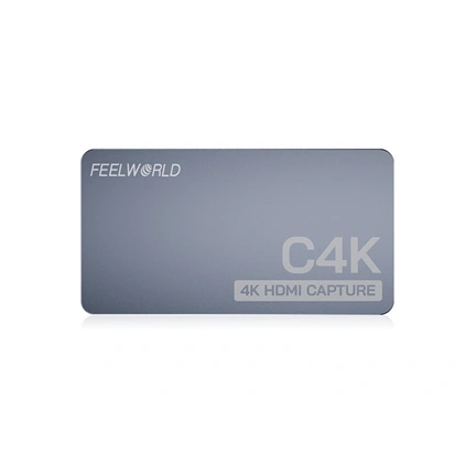 Feelworld C4K USB-C csatlakozású videorögzítő streaminghez, játékhoz, videokonferenciához HDMI 4K 60Hz be- és kimenettel