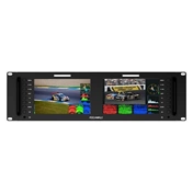 Feelworld D71 PLUS dupla 7”-os, 3RU rackbe szerelhető monitor – 4K HDMI / SDI