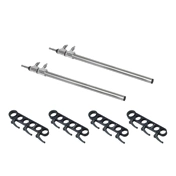 Filmcart 280mm Double Monitor mount with baby pin 5/8" - 280mm-es dupla monitortartó rúd