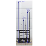 Filmcart 3-Section Pipe With Baby Pin 5/8" - Medium