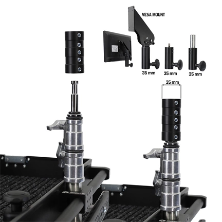 Filmcart Sleeve Adapter  Pin 5/8 To 35 mm