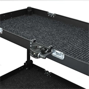 Filmcart alumínium rögzítőlap bilinccsel és 3/8"-1/4" adapterrel + Manfrotto Super Clamp