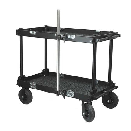 Filmcart alumínium rögzítőlap bilinccsel és 3/8"-1/4" adapterrel + Manfrotto Super Clamp