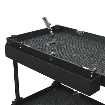 Filmcart hosszú tárolódoboz rögzítőbilinccsel és 3/8"-1/4" adapterrel