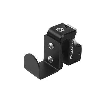 Filmcart kicsi acél kampó rögzítőbilinccsel és 3/8"-1/4" adapterrel
