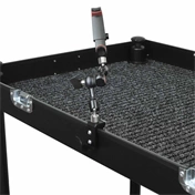 Filmcart kicsi acél kampó rögzítőbilinccsel és 3/8"-1/4" adapterrel