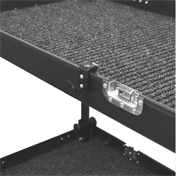 Filmcart kicsi acél kampó rögzítőbilinccsel és 3/8"-1/4" adapterrel