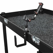 Filmcart közepes acél kampó rögzítőbilinccsel és 3/8" to 1/4" adapterrel