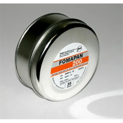 Foma Fomapan 200 35 Mm Fekete-Fehér Negatív Kisfilm (17M Tekercsben)