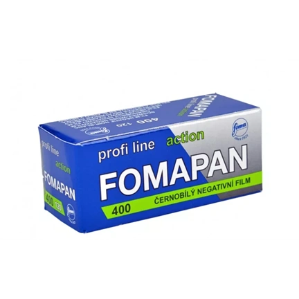 Foma Fomapan 400 120 Fekete-Fehér Negatív Rollfilm