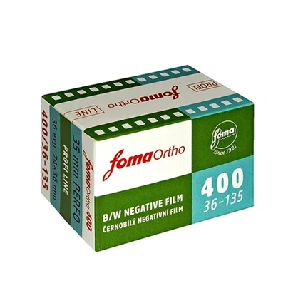 Foma Ortho 400 135-36 Fekete-Fehér Negatív Ortokromatikus Kisfilm