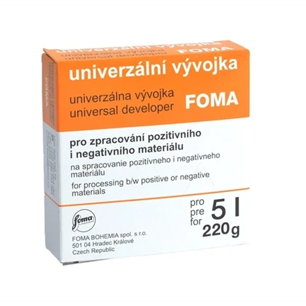 Foma Universal Developer Negatív Hívó Por 5L