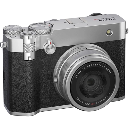 Fujifilm GFX100RF középformátumú fényképezőgép ezüst Fujifilm GFX100RF középformátumú fényképezőgép ezüst