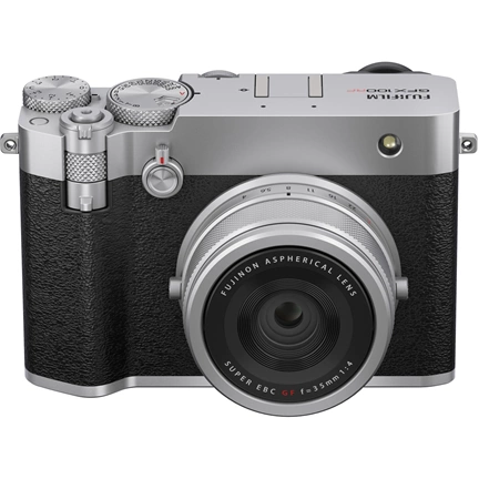 Fujifilm GFX100RF középformátumú fényképezőgép ezüst Fujifilm GFX100RF középformátumú fényképezőgép ezüst