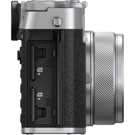 Fujifilm GFX100RF középformátumú fényképezőgép ezüst Fujifilm GFX100RF középformátumú fényképezőgép ezüst