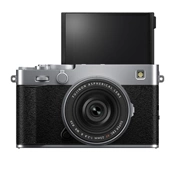 Fujifilm X-E5 + XF 23mm f/2.8 R WR MILC fényképezőgép KIT (ezüst)
