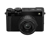 Fujifilm X-E5 + XF 23mm f/2.8 R WR MILC fényképezőgép KIT (fekete)