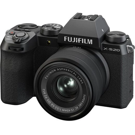 Fujifilm X-S20 + XC 15-45mm f/3.5-5.6 OIS PZ MILC fényképezőgép KIT Fujifilm X-S20 + XC 15-45mm f/3.5-5.6 OIS PZ MILC fényképezőgép KIT