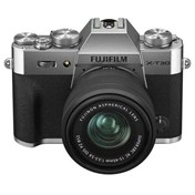 Fujifilm X-T30 II + XC 15-45mm f/3.5-5.6 OIS PZ MILC fényképezőgép KIT (ezüst)