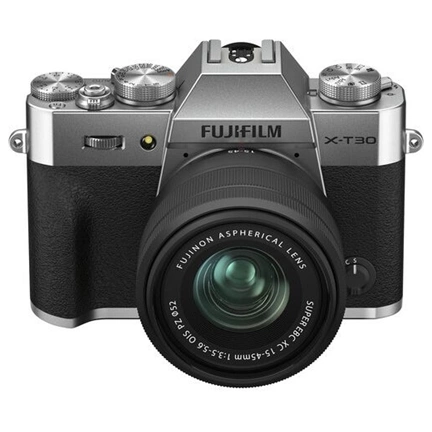 Fujifilm X-T30 II + XC 15-45mm f/3.5-5.6 OIS PZ MILC fényképezőgép KIT (ezüst) Fujifilm X-T30 II + XC 15-45mm f/3.5-5.6 OIS PZ MILC fényképezőgép KIT (ezüst)