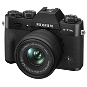 Fujifilm X-T30 II + XC 15-45mm f/3.5-5.6 OIS PZ MILC fényképezőgép KIT (fekete)