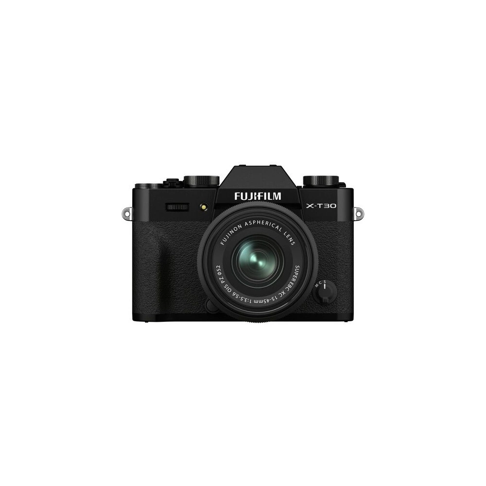 Fujifilm X-T30 II + XC 15-45mm f/3.5-5.6 OIS PZ MILC fényképezőgép KIT (fekete)