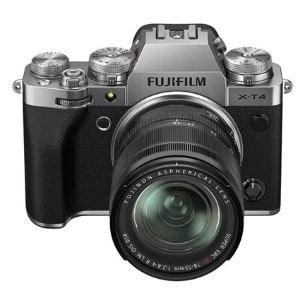 Fujifilm X-T4 + XF 18-55mm f/2.8-4 R LM OIS kit (ezüst)