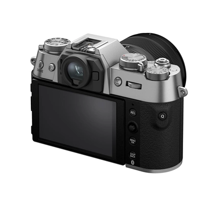 Fujifilm X-T50 + XC 15-45mm f/3.5-5.6 OIS PIZ MILC fényképezőgép KIT (ezüst)