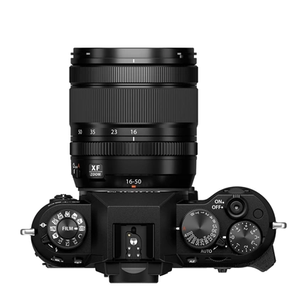 Fujifilm X-T50 + XF 16-50mm f/2.8-4.8 R LM WR MILC fényképezőgép KIT (fekete)