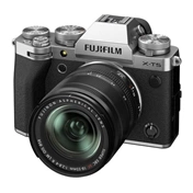 Fujifilm X-T5 + XF 18-55mm f/2.8-4 R LM OIS MILC fényképezőgép KIT (ezüst)