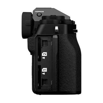 Fujifilm X-T5 + XF 18-55mm f/2.8-4 R LM OIS MILC fényképezőgép KIT (fekete)