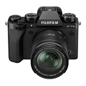 Fujifilm X-T5 + XF 18-55mm f/2.8-4 R LM OIS MILC fényképezőgép KIT (fekete)