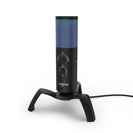 GAMING MIKROFON URAGE "STREAM 750HD" ILLUMINATED, ÁLLVÁNNYAL