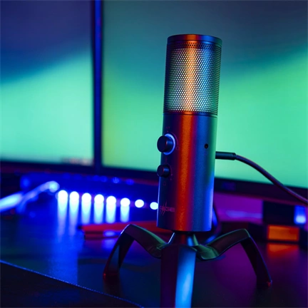 GAMING MIKROFON URAGE "STREAM 750HD" ILLUMINATED, ÁLLVÁNNYAL